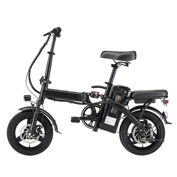 EA14E14 14 Inch Folding Power-Assisted Bicycle Lithium Small Ultra-Light Folding Electric Bicycle